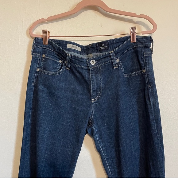 Adriano Goldschmied | Dark Wash Cigarette Leg "The Stilt" Denim Jeans 31 Regular - Picture 2 of 7